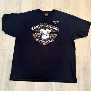 Harley-Davidson American Tradition Black 2XL Graphic Tee